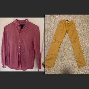 Outfit!! GAP boys pants & Ralph Lauren shirt